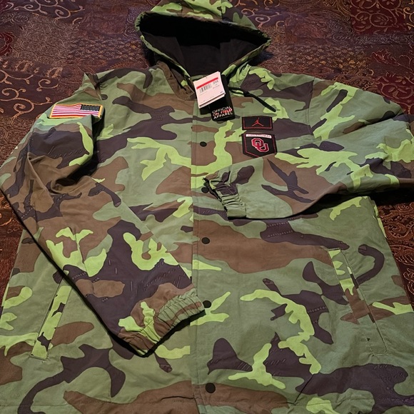 Jordan Other - Jordan OU Camo Snap Jacket